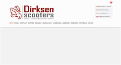 Desktop Screenshot of dirksenscooters.nl